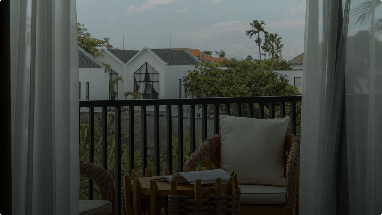 Panoramic terraces