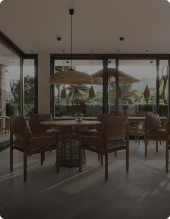Rooftop restaurant