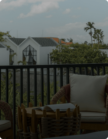 Panoramic
terraces