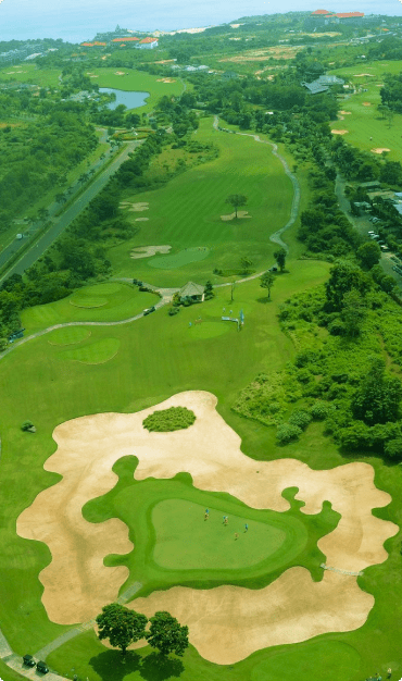The largest golf club in Bali